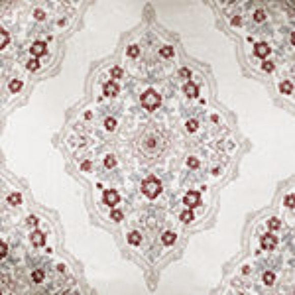 JCPenney Rod Pocket Curtain Panels Floral Medallion 2 NEW - Picture 4 of 10